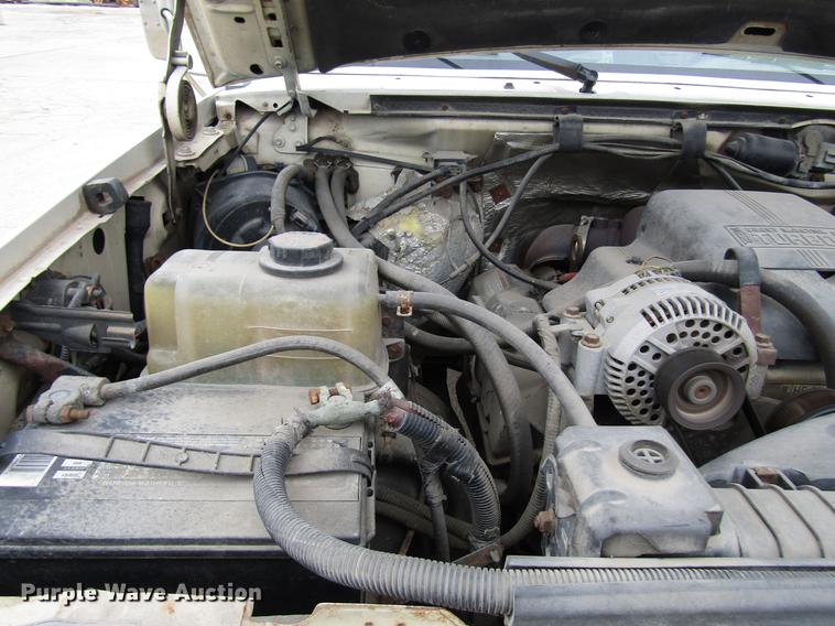 image for item DD3934 1997 Ford F350 Super Duty utility bed pickup truck