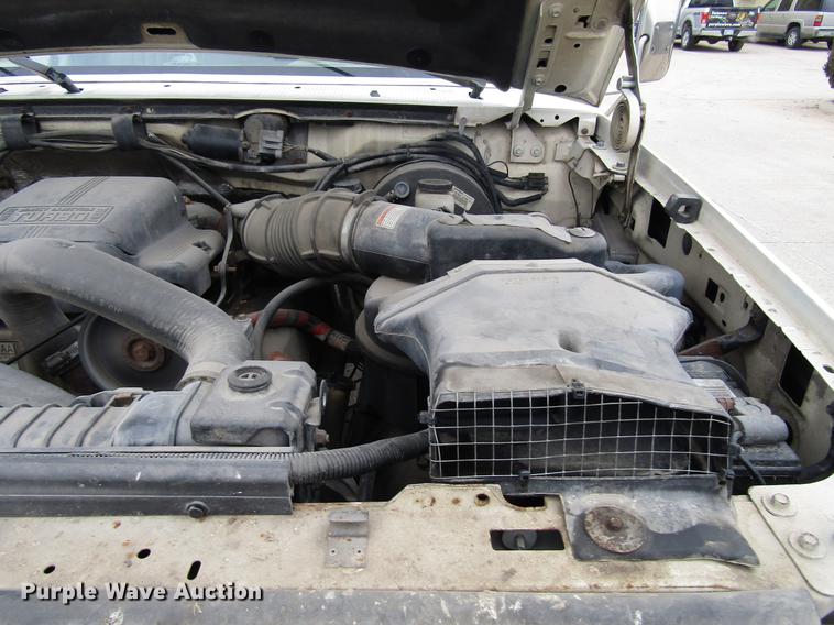 image for item DD3934 1997 Ford F350 Super Duty utility bed pickup truck