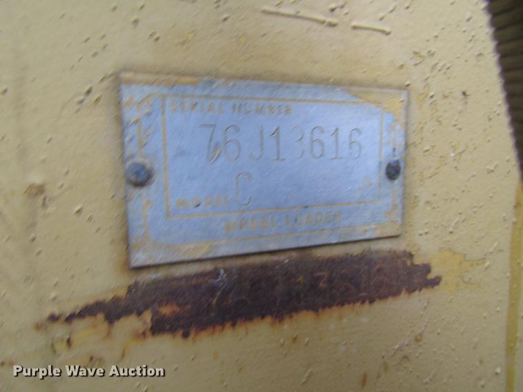 image for item DD3937 1978 Caterpillar 966C wheel loader