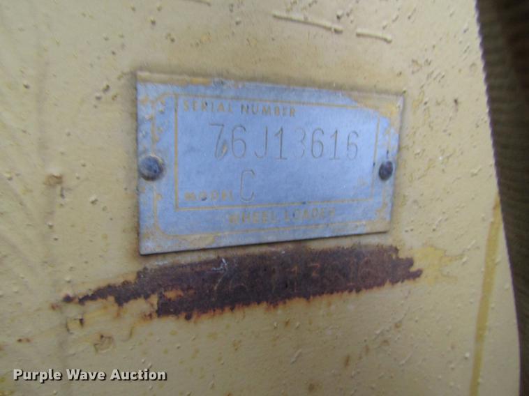 image for item DD3937 1978 Caterpillar 966C wheel loader