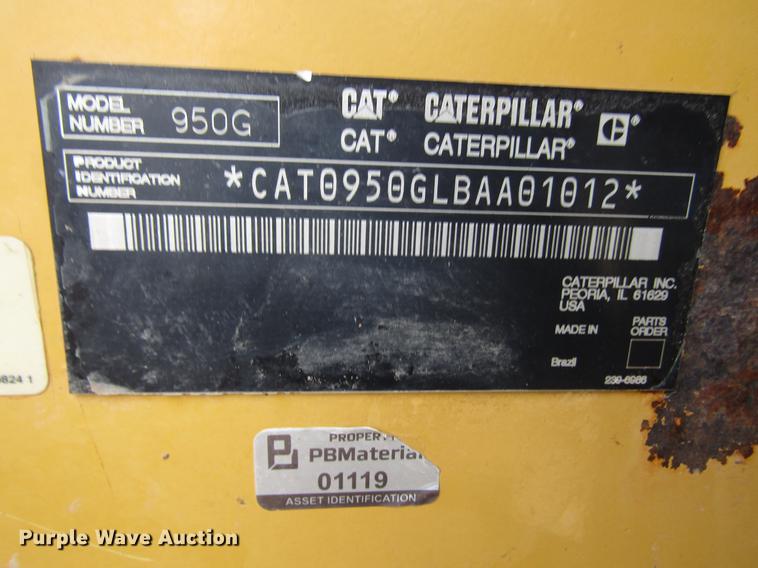 image for item DD3938 2006 Caterpillar 950G wheel loader