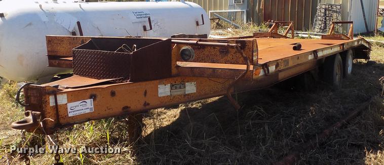 image for item DD5359 1994 Econoline MP423DE utility trailer