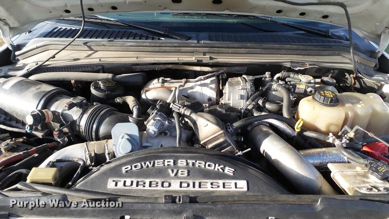 image for item DE4938 2009 Ford F350 Super Duty XL utility bed pickup truck