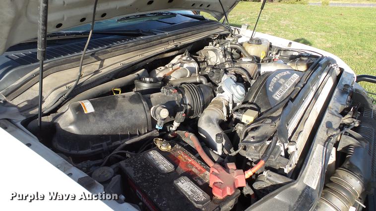 image for item DE4938 2009 Ford F350 Super Duty XL utility bed pickup truck