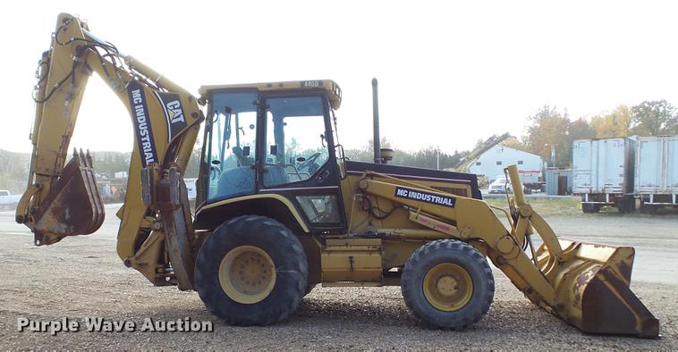 image for item DE4954 2005 Caterpillar 446D backhoe