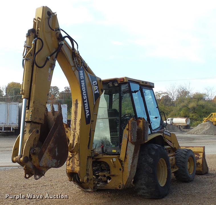 image for item DE4954 2005 Caterpillar 446D backhoe