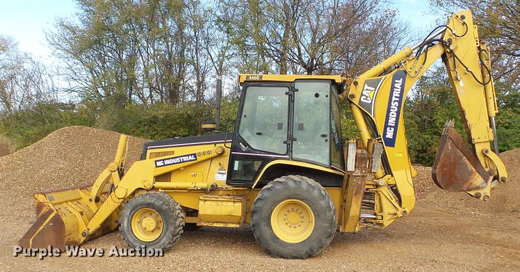 image for item DE4954 2005 Caterpillar 446D backhoe