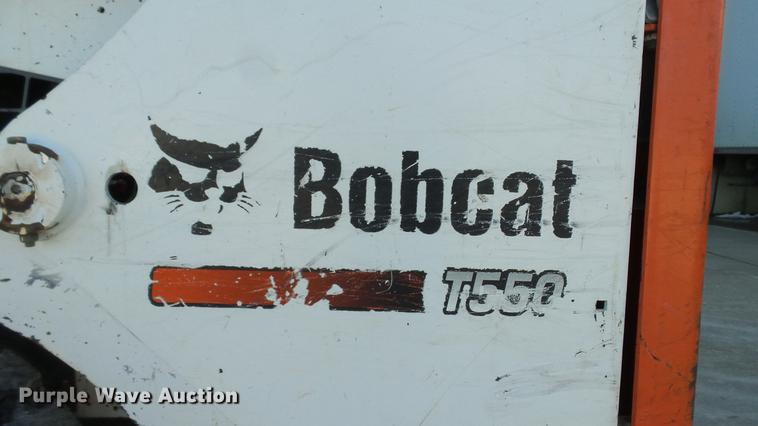 image for item DE4989 2013 Bobcat T550 skid steer