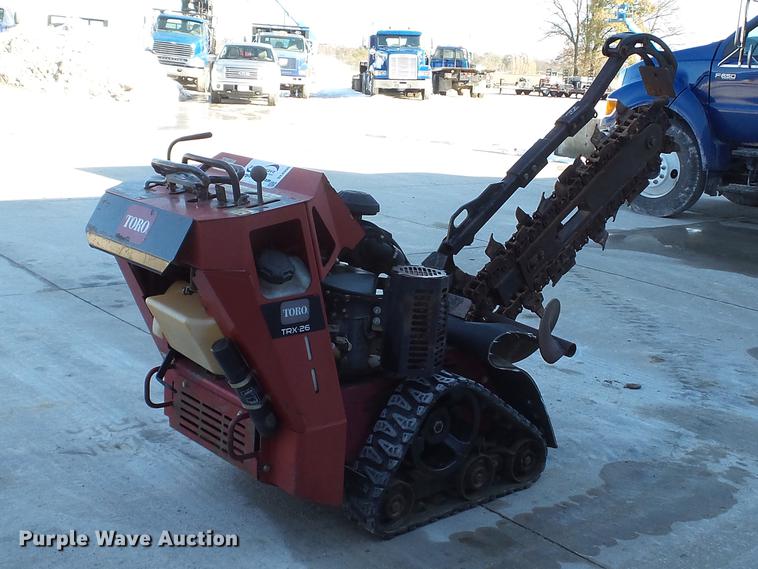 image for item DE4990 2011 Toro TRX-26 trencher