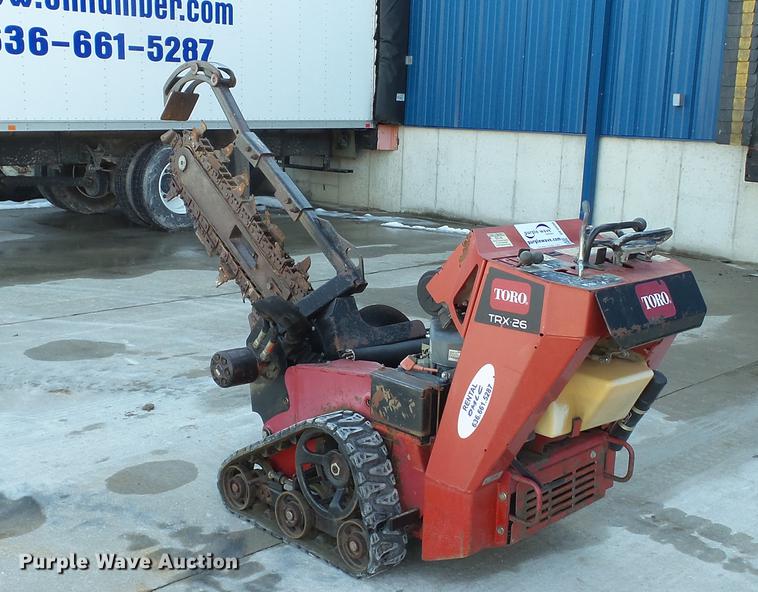 image for item DE4990 2011 Toro TRX-26 trencher