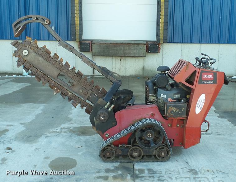image for item DE4990 2011 Toro TRX-26 trencher