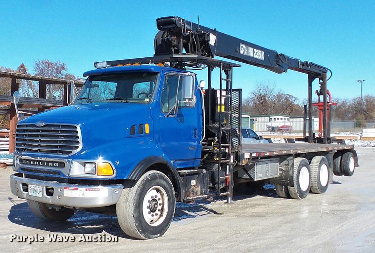 image for item DE4993 2004 Sterling L-Line crane truck