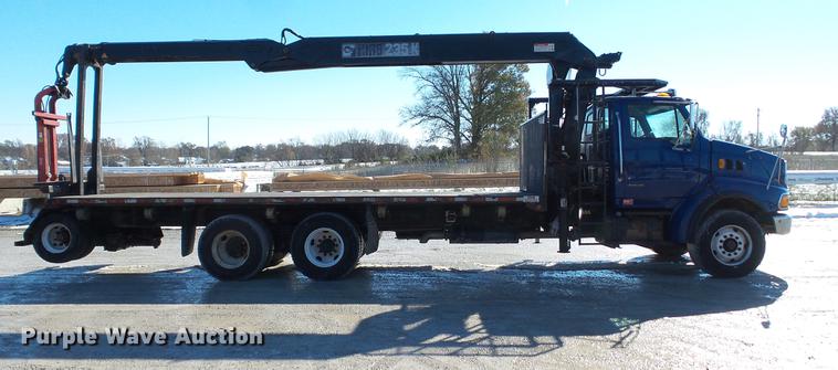 image for item DE4993 2004 Sterling L-Line crane truck