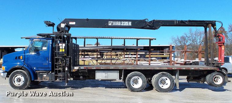image for item DE4993 2004 Sterling L-Line crane truck