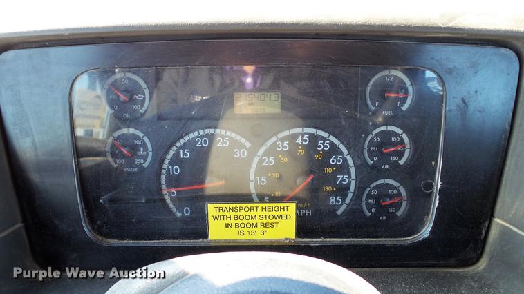 image for item DE4993 2004 Sterling L-Line crane truck