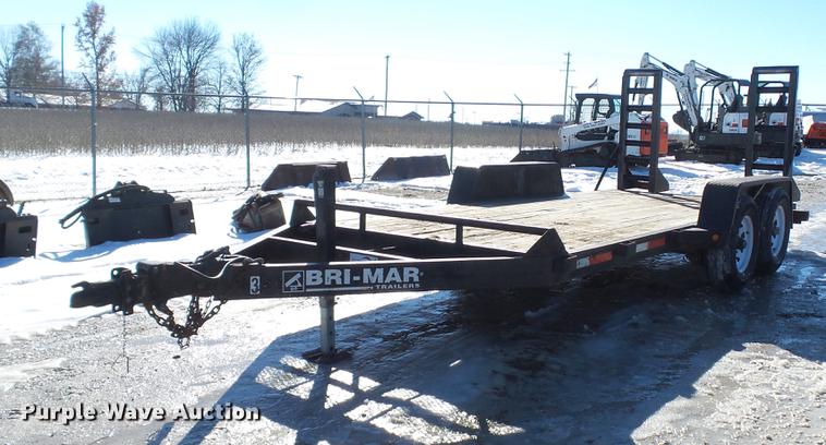 image for item DE4994 2008 Bri-Mar utility trailer