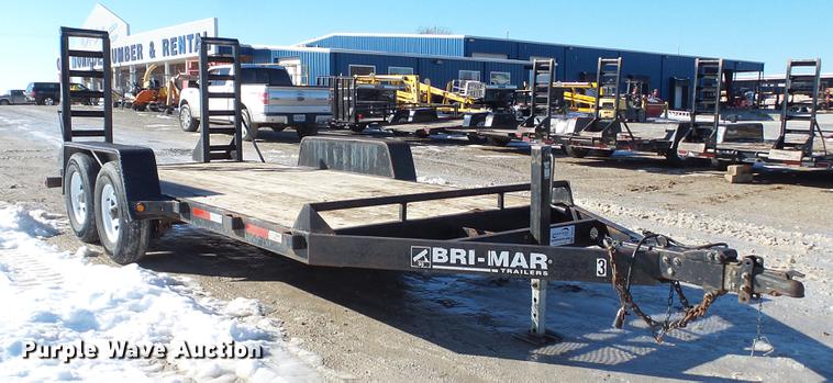 image for item DE4994 2008 Bri-Mar utility trailer