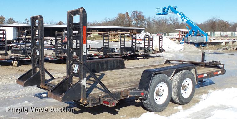 image for item DE4994 2008 Bri-Mar utility trailer