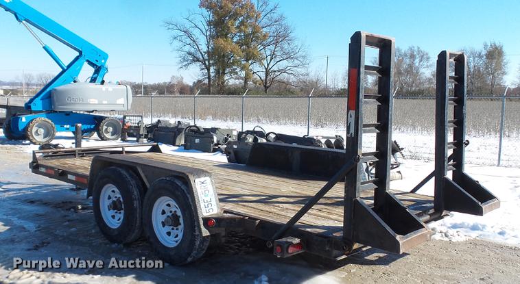 image for item DE4994 2008 Bri-Mar utility trailer