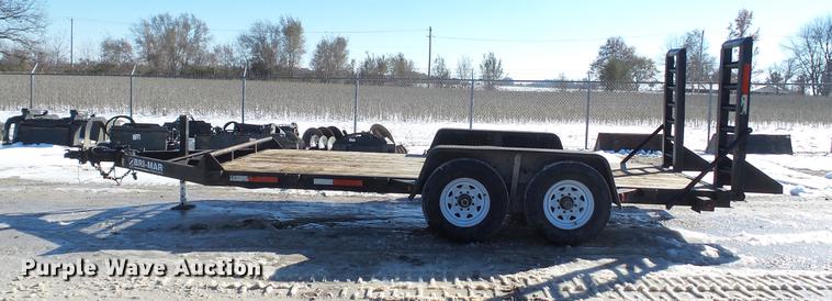 image for item DE4994 2008 Bri-Mar utility trailer