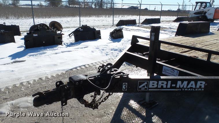 image for item DE4994 2008 Bri-Mar utility trailer
