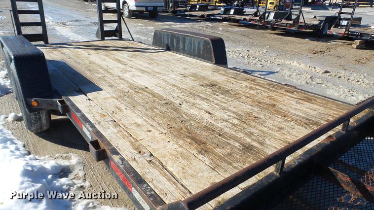 image for item DE4994 2008 Bri-Mar utility trailer