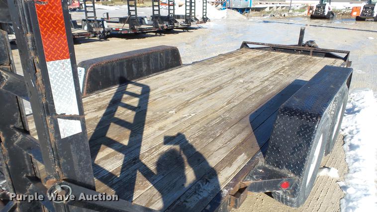 image for item DE4994 2008 Bri-Mar utility trailer