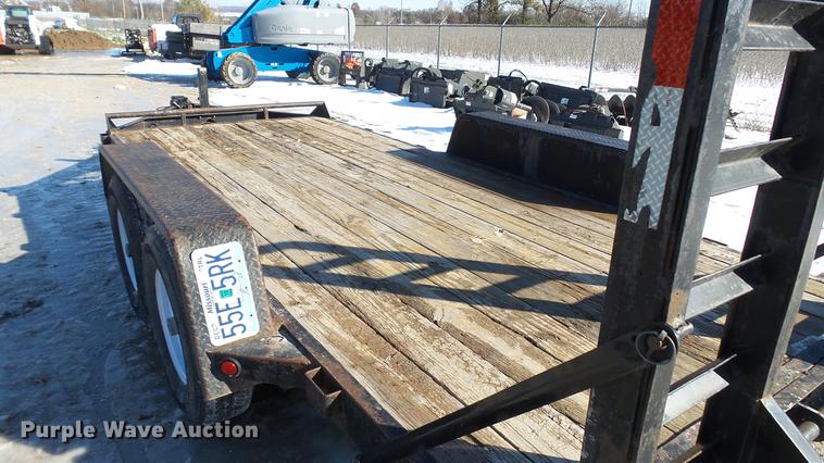 image for item DE4994 2008 Bri-Mar utility trailer