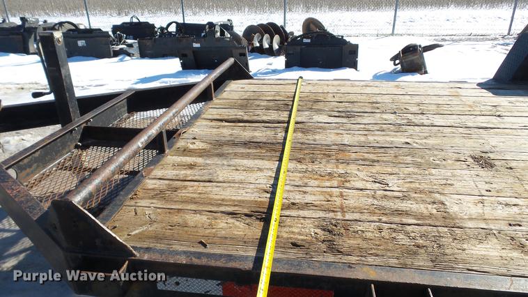 image for item DE4994 2008 Bri-Mar utility trailer