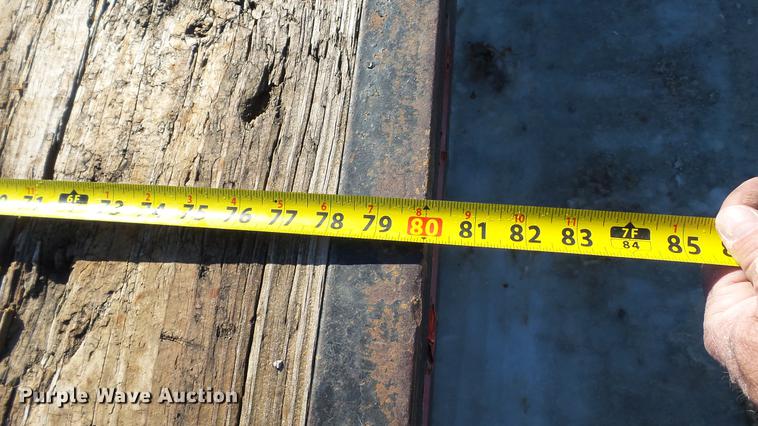 image for item DE4994 2008 Bri-Mar utility trailer