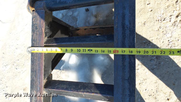 image for item DE4994 2008 Bri-Mar utility trailer