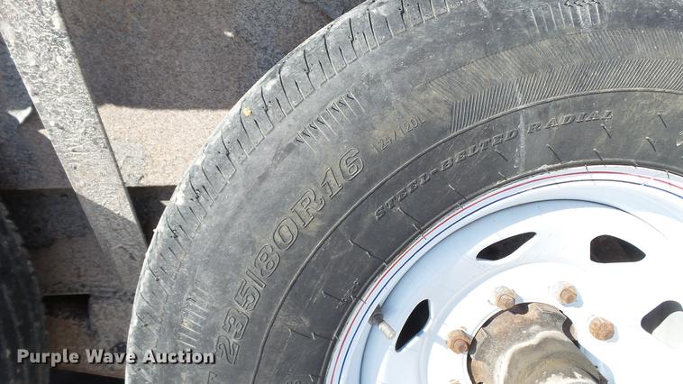 image for item DE4994 2008 Bri-Mar utility trailer