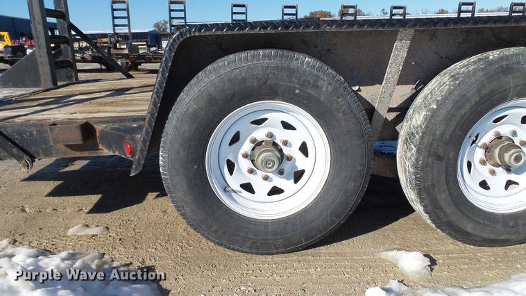 image for item DE4994 2008 Bri-Mar utility trailer