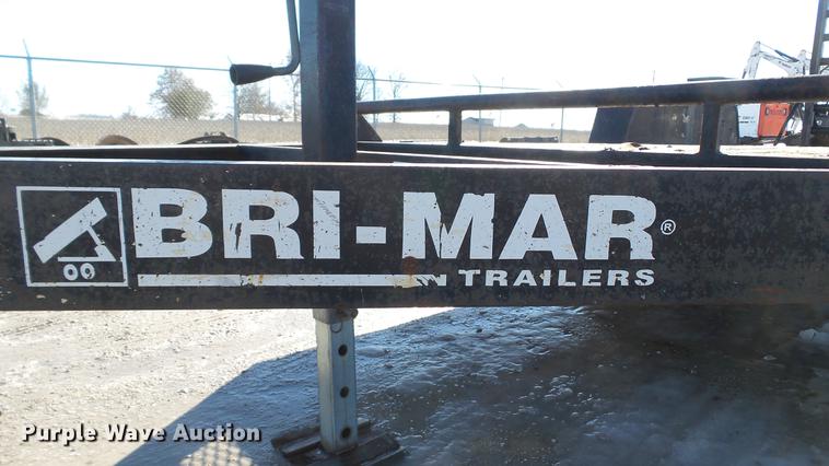 image for item DE4994 2008 Bri-Mar utility trailer
