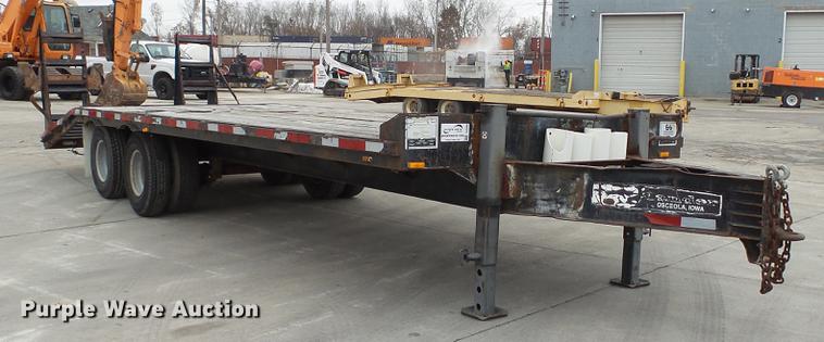 image for item DE5000 2001 Mac-lander equipment trailer