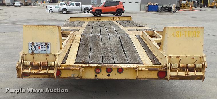 image for item DE5001 1979 shop built equipment trailer