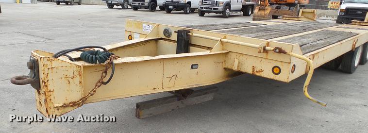 image for item DE5001 1979 shop built equipment trailer