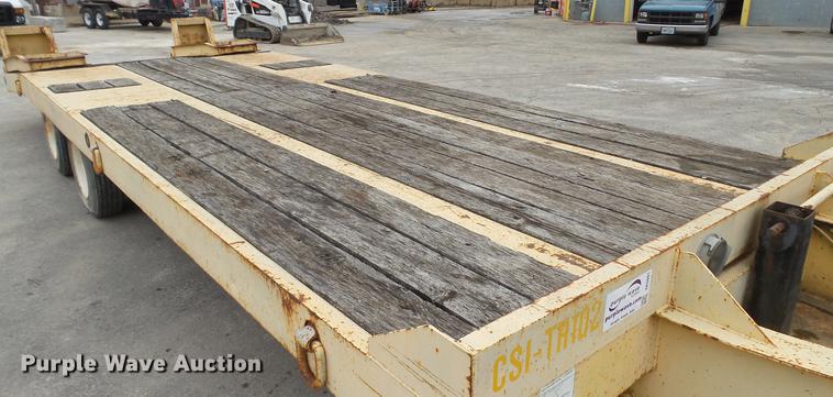 image for item DE5001 1979 shop built equipment trailer