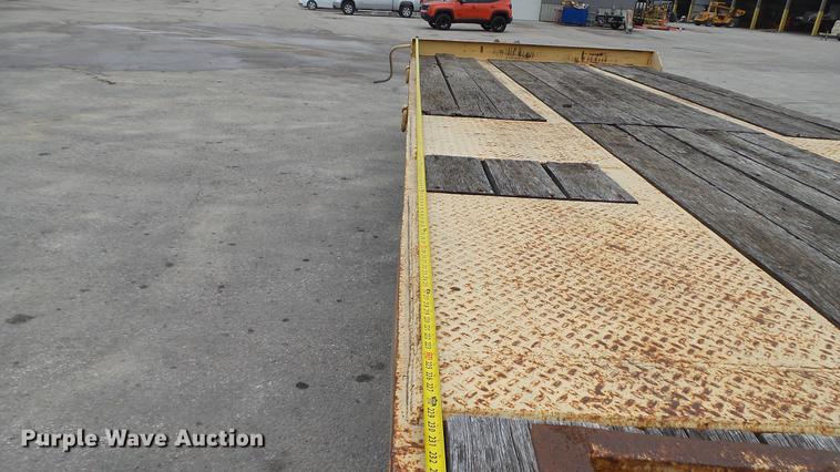 image for item DE5001 1979 shop built equipment trailer