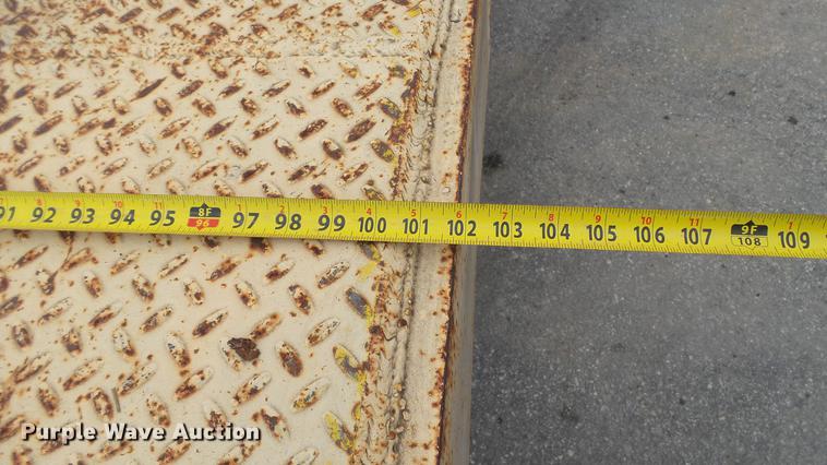 image for item DE5001 1979 shop built equipment trailer