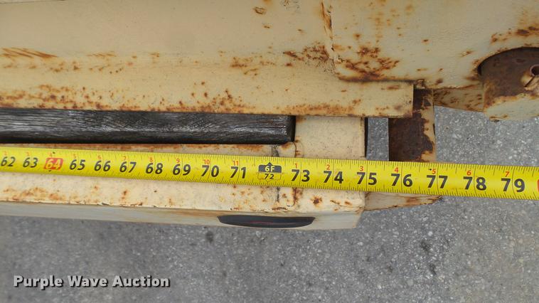 image for item DE5001 1979 shop built equipment trailer