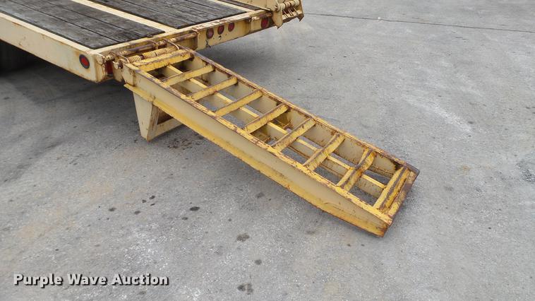 image for item DE5001 1979 shop built equipment trailer