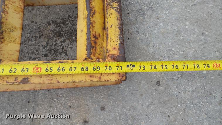 image for item DE5001 1979 shop built equipment trailer