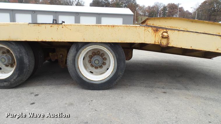 image for item DE5001 1979 shop built equipment trailer