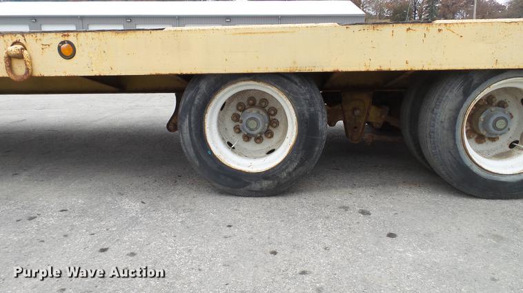 image for item DE5001 1979 shop built equipment trailer