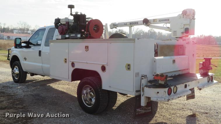 image for item DE5039 2012 Ford F350 Super Duty XL SuperCab service truck