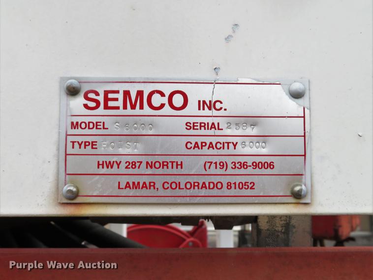 image for item DE5042 1993 Ford F450 Super Duty XL well hoist truck