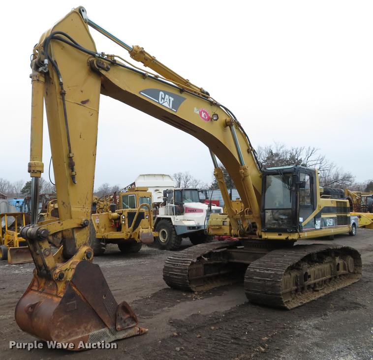 image for item DE5044 1997 Caterpillar 345B L excavator