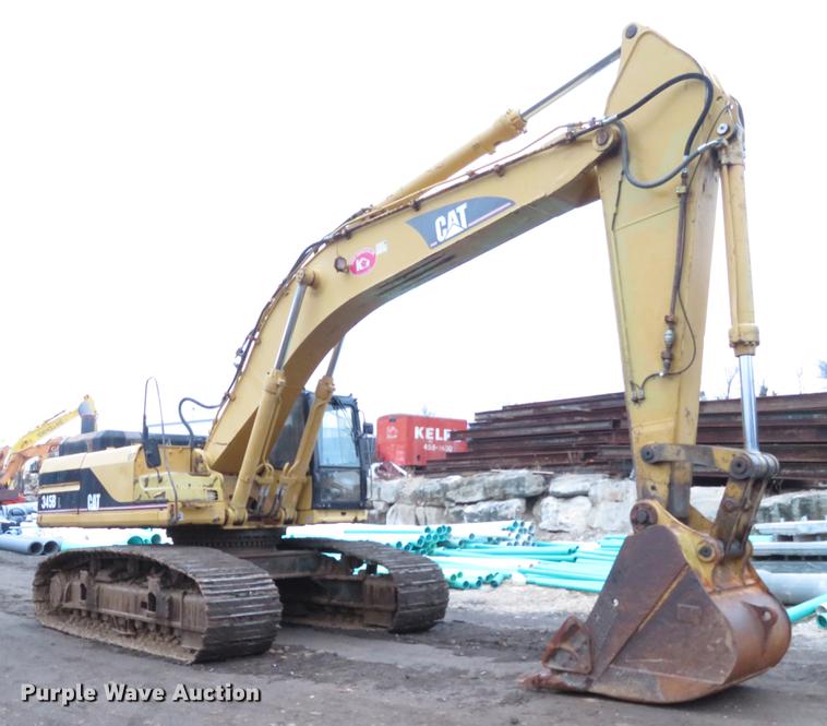 image for item DE5044 1997 Caterpillar 345B L excavator