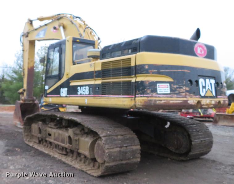 image for item DE5044 1997 Caterpillar 345B L excavator